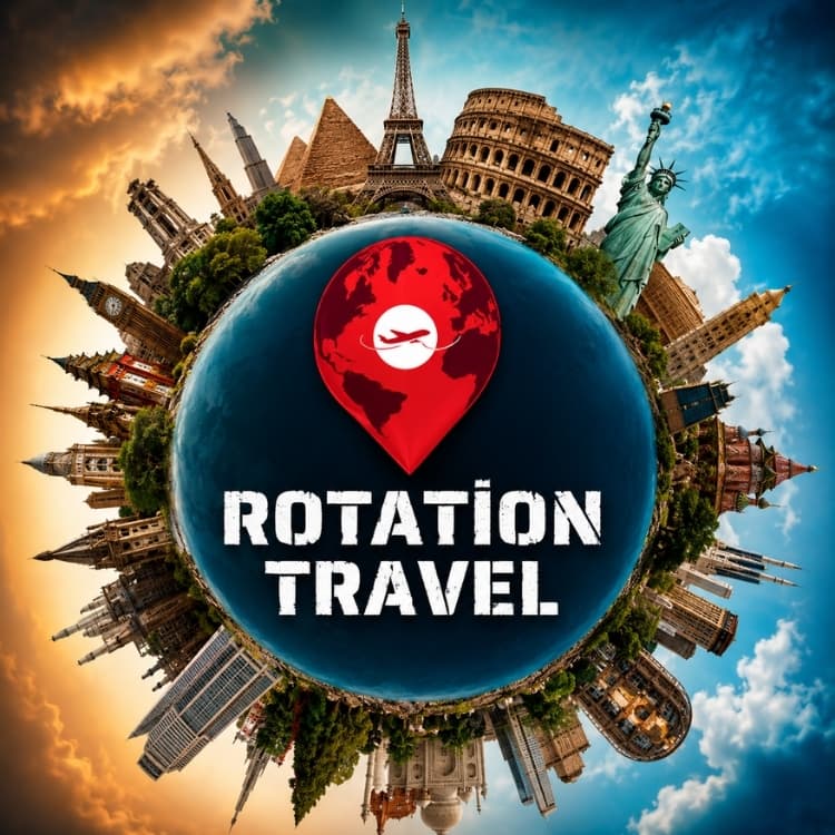 Rotation Travel seyahat acentası logosu