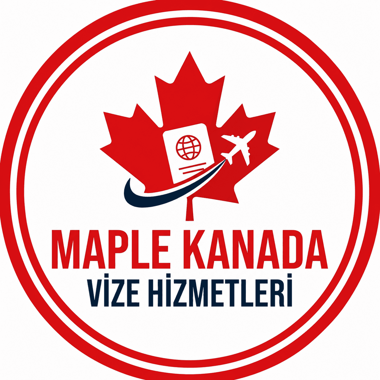 Maple Canada Services Kanada vize, eğitim ve göçmenlik teknoloji platformu logosu