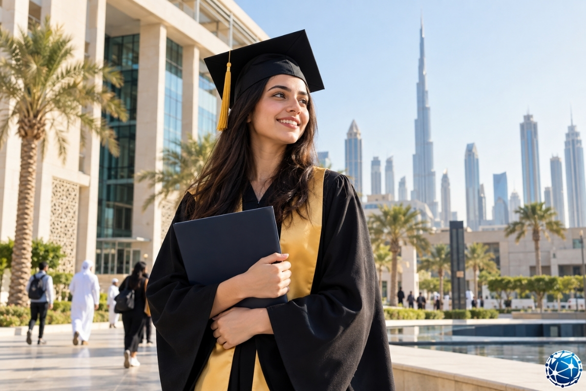 1. BAE Golden Visa kapsamında Dubai’de üniversite mezunu başarılı uluslararası öğrenci