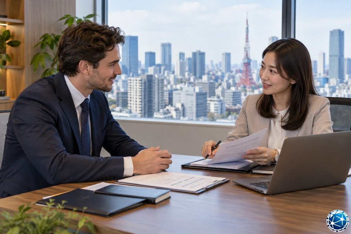 Japonya yüksek nitelikli profesyonel vizesi için eğitim, deneyim ve gelir kriterlerini değerlendiren başvuru sahibi