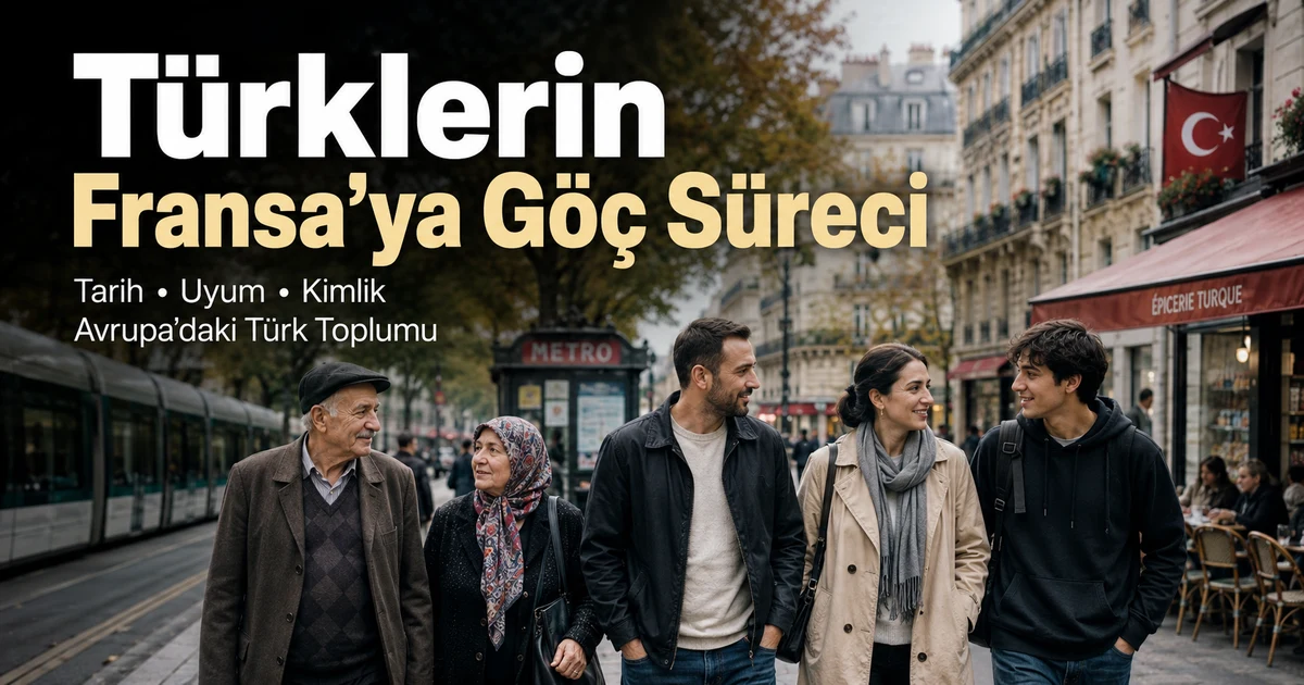 Fransa’da yaşayan Türk toplumunun göç, kültür, kimlik ve uyum sürecini temsil eden şehir yaşamı sahnesi