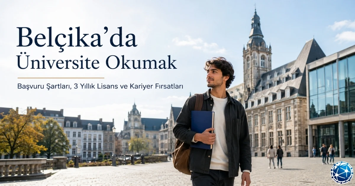 Belçika’da üniversite okumak isteyen öğrenci, başvuru şartları, eğitim süresi ve kariyer fırsatlarını değerlendiriyor.
