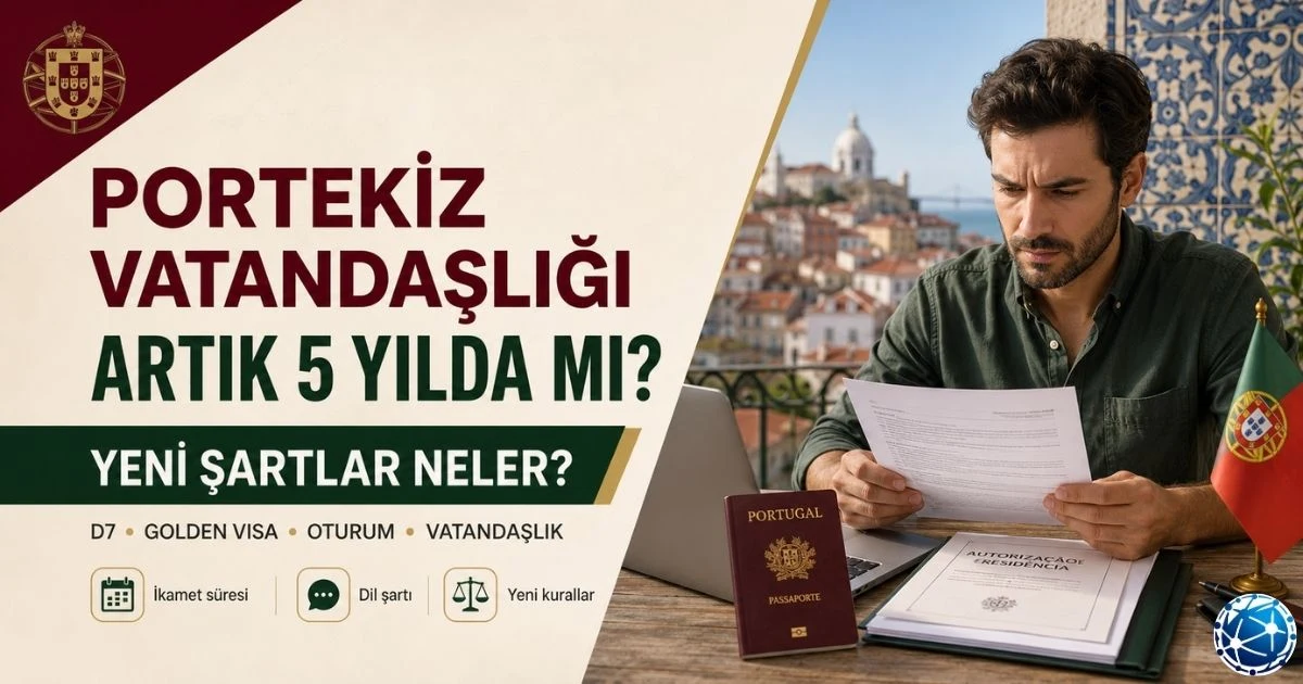 Portekiz vatandaşlığı için oturum süresi ve başvuru şartlarını inceleyen yabancı yatırımcı