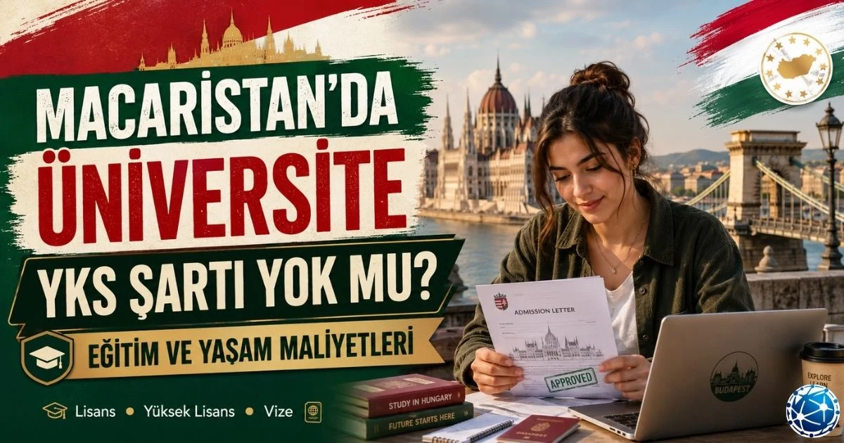 Macaristan’da üniversite eğitimi için kabul şartlarını ve yaşam maliyetlerini araştıran öğrenci