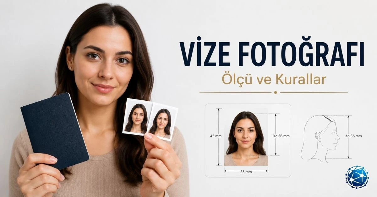 ABD, Schengen, İngiltere ve Kanada vize fotoğrafı ölçülerini karşılaştıran başvuru sahibi