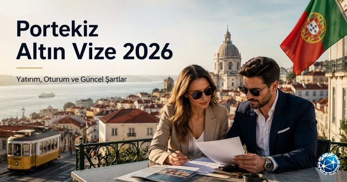 Portekiz Golden Visa yatırım seçenekleri, fon şartları ve oturum sürecini inceleyen uluslararası yatırımcı