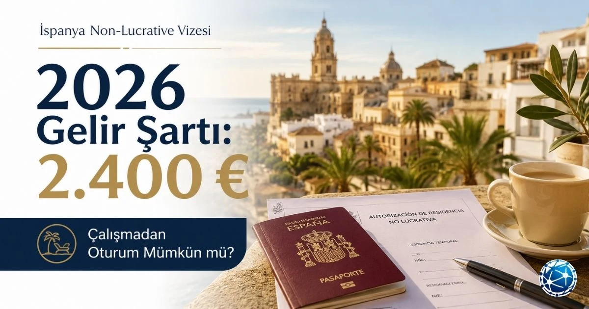 İspanya Non-Lucrative vizesi için gelir, sağlık sigortası ve oturum belgelerini hazırlayan başvuru sahibi